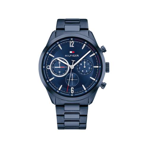 Montre Tommy Hilfiger homme bracelet acier  bleu