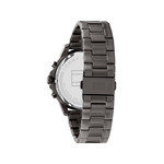 Montre Tommy Hilfiger homme bracelet acier gris - vue 3