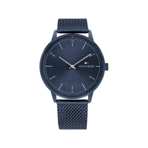 Montre Tommy Hilfiger homme bracelet acier bleu