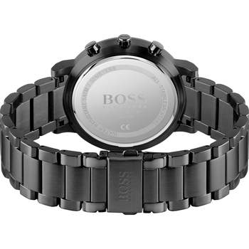 Boss stainless steel watch black stainless steel bracelet
