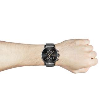 Boss stainless steel watch black stainless steel bracelet