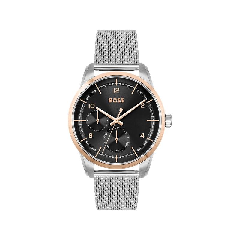 Montre Boss homme acier - vue 1