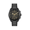 Montre Boss homme acier noir - vue V1
