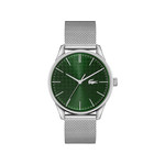 Montre Lacoste homme acier maille milanaise - vue 1