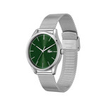 Montre Lacoste homme acier maille milanaise - vue 2