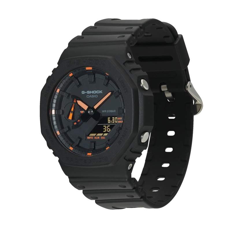 G-SHOCK black resin men's watch - view D1
