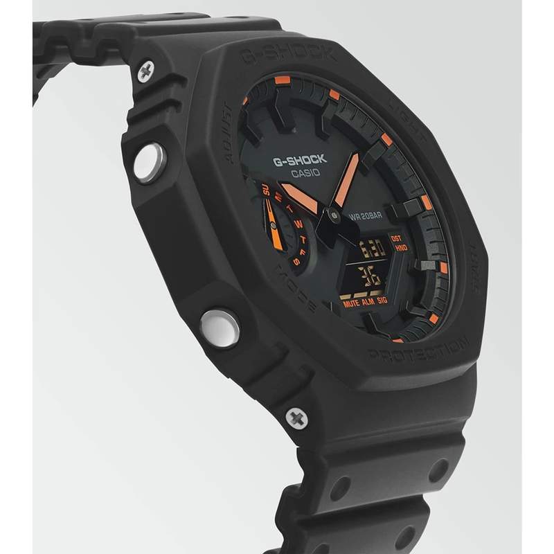 G-SHOCK men's black resin watch - view D2