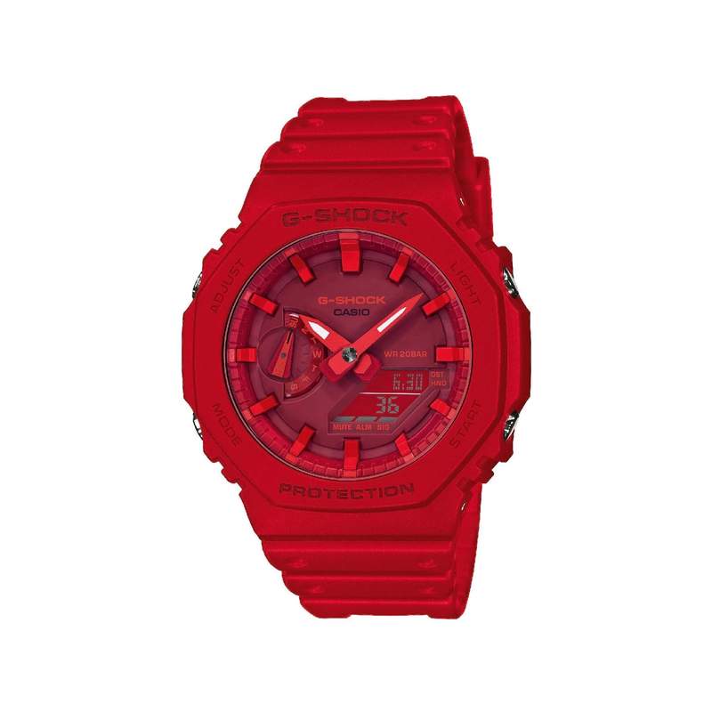 Montre G-SHOCK homme résine rouge - vue 1