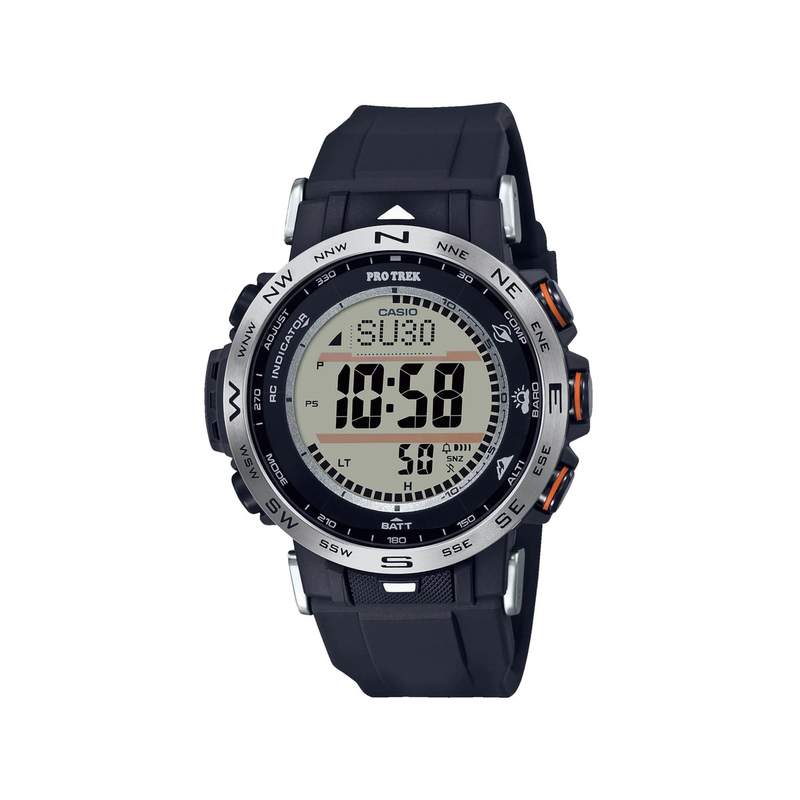 Montre Protrek homme résine noire - vue 1