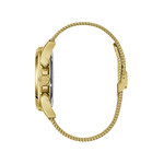 Montre GUESS COLLECTION homme bracelet acier doré jaune - vue 2