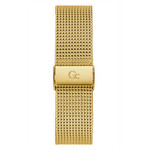 Montre GUESS COLLECTION homme bracelet acier doré jaune - vue D1