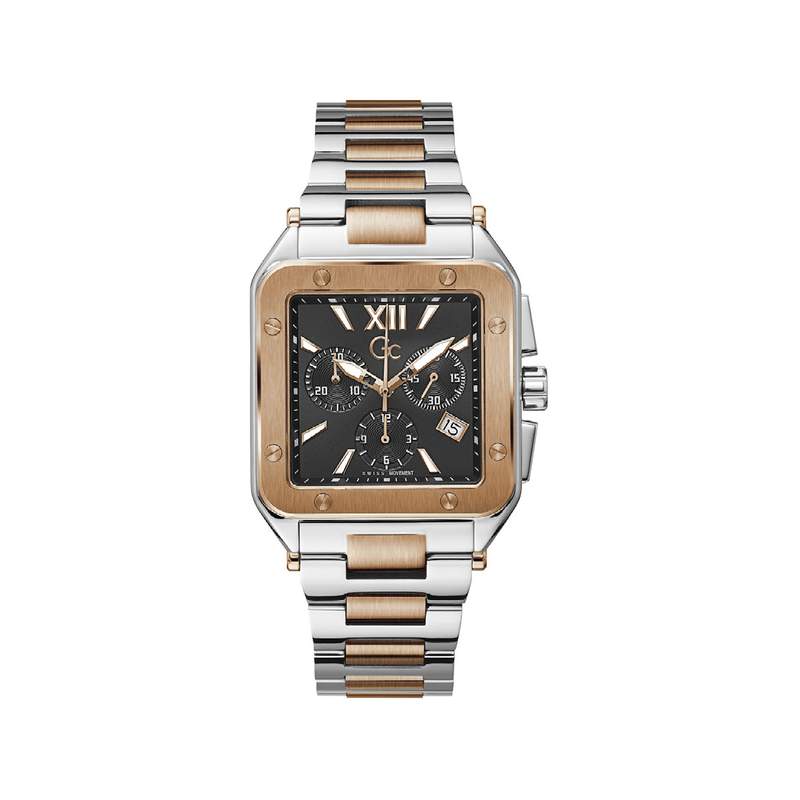 Montre GUESS COLLECTION homme bracelet acier - vue 1