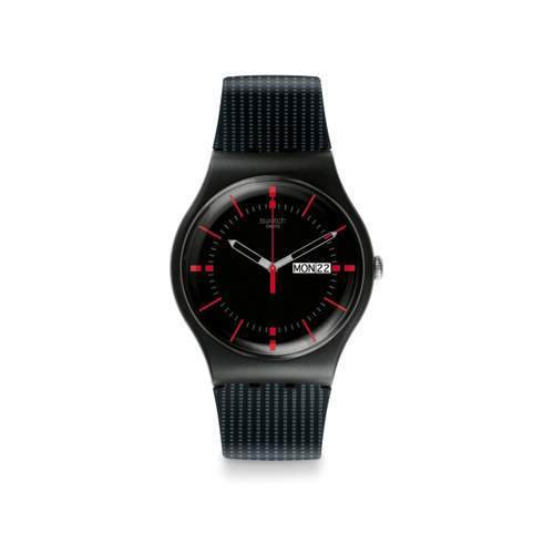 Swatch men's watch bio-based materials black