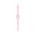 Montre Swatch mixte bioceramic bracelet silicone rose - vue 2