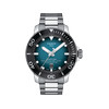 Montre TISSOT T-SPORT SEASTAR 2000 POWERMATIC 80 homme automatique cadran bleu bracelet acier inoxydable - vue V1