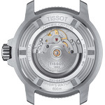 Montre TISSOT T-SPORT SEASTAR 2000 POWERMATIC 80 homme automatique cadran bleu bracelet acier inoxydable - vue D2