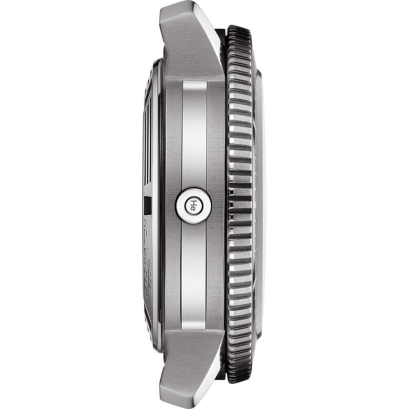 Montre TISSOT T-SPORT SEASTAR 2000 POWERMATIC 80 homme automatique cadran bleu bracelet acier inoxydable - vue D3