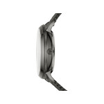 Montre FOSSIL homme automatique bracelet acier gris anthracite - vue 2