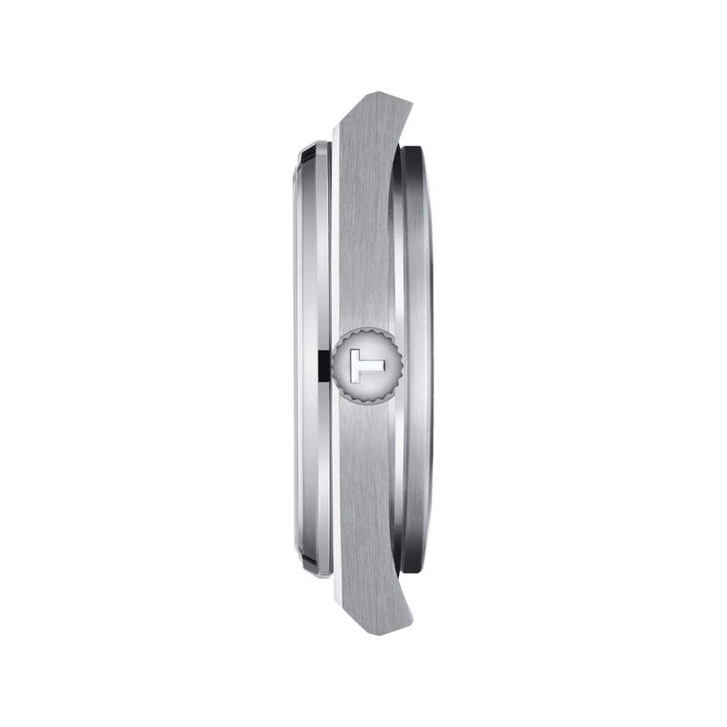 Montre TISSOT T-CLASSIC PRX mixte cadran bleu bracelet acier inoxydable - vue 2