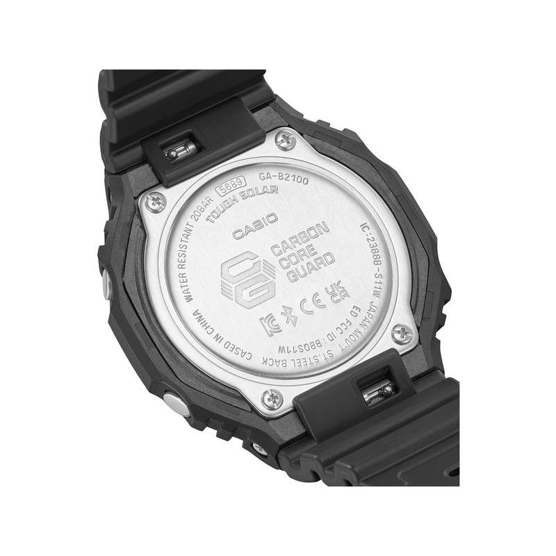 Montre G-SHOCK homme résine bracelet résine noire - vue 3