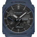 Montre G-SHOCK homme bracelet résine bleue - vue D2