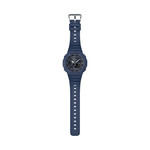 Montre G-SHOCK homme bracelet résine bleue - vue D3