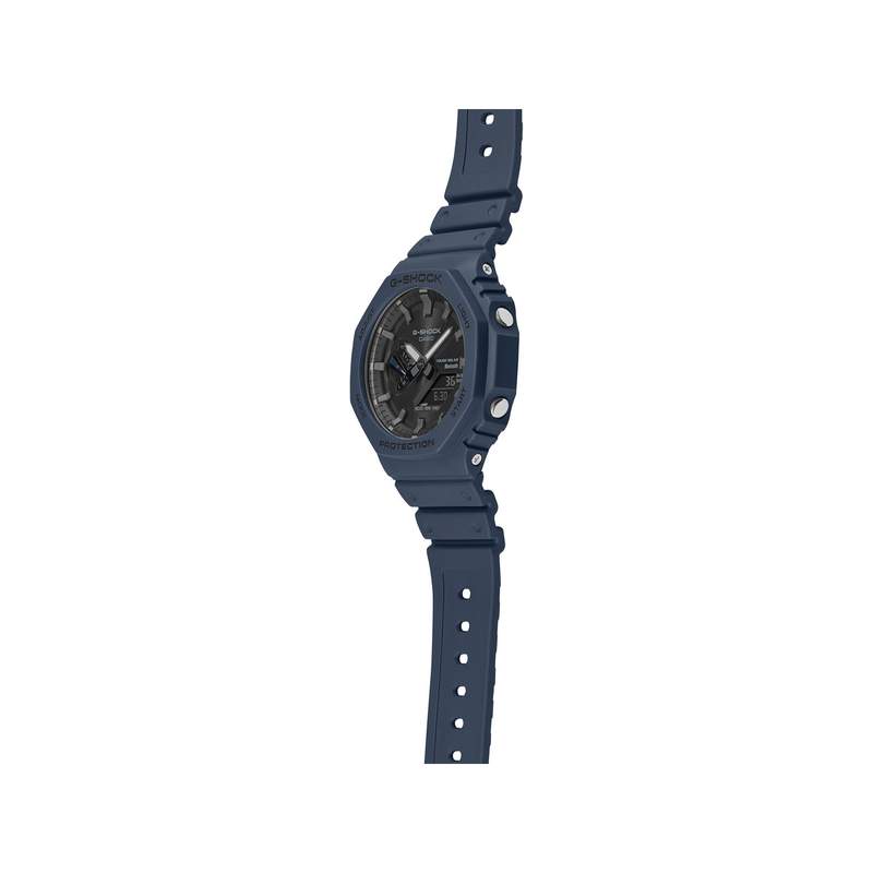 Montre G-SHOCK homme bracelet résine bleue - vue D6