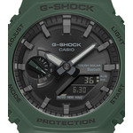 Montre G-SHOCK homme bracelet résine vert sapin - vue D2