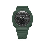 Montre G-SHOCK homme bracelet résine vert sapin - vue D5