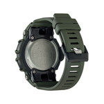 Montre G-SHOCK homme bracelet résine vert foncé - vue 3