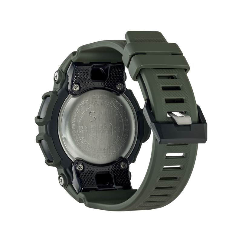Montre G-SHOCK homme bracelet résine vert foncé - vue 3
