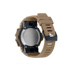 Montre G-SHOCK homme bracelet résine beige foncé - vue 3