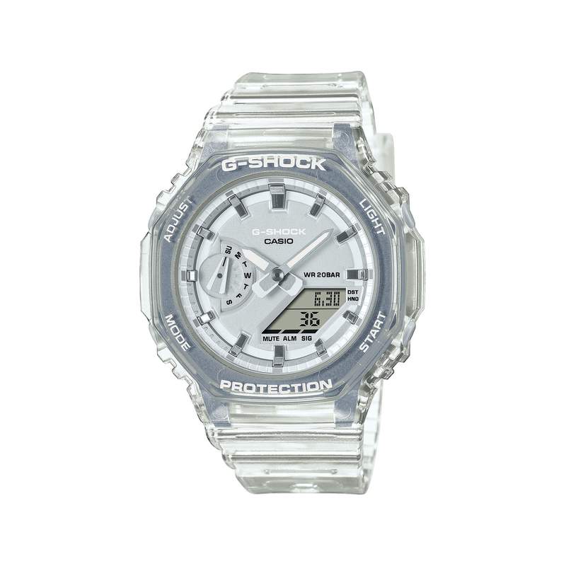 Montre G-SHOCK femme bracelet résine blanc - vue 1