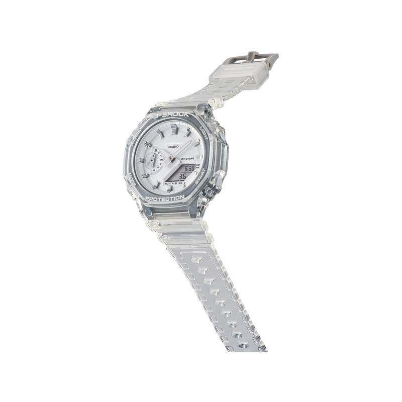 Montre G-SHOCK femme bracelet résine blanc - vue 2