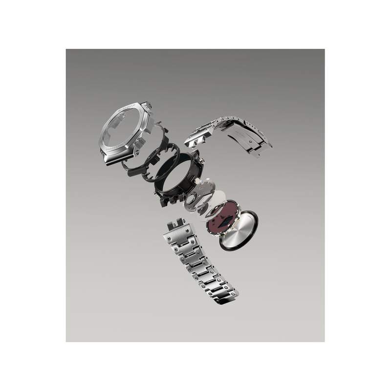 Montre G-SHOCK PREMIUM homme résine bracelet acier - vue D5