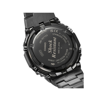 Montre G-SHOCK PREMIUM homme résine bracelet acier noir mat