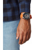 Montre G-SHOCK PREMIUM homme acier bracelet résine orange - vue Vporté 1