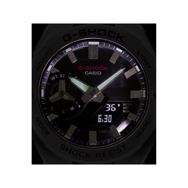 Montre G-SHOCK PREMIUM homme bracelet acier argent - vue D4