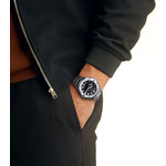 Montre G-SHOCK PREMIUM homme bracelet acier argent - vue porté 1