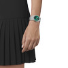 Montre TISSOT T-CLASSIC PRX mixte cadran vert bracelet acier inoxydable - vue Vporté 1