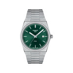 Montre TISSOT T-CLASSIC PRX homme cadran vert bracelet acier inoxydable - vue 1