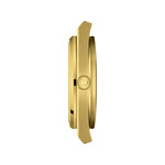 Montre TISSOT T-CLASSIC PRX homme cadran champagne bracelet PVD doré - vue 2
