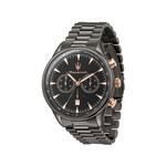 Montre MASERATI homme bracelet acier inoxydable gris foncé - vue 1