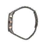 Montre MASERATI homme bracelet acier inoxydable gris foncé - vue 2