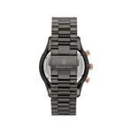 Montre MASERATI homme bracelet acier inoxydable gris foncé - vue 3