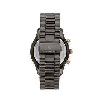 Montre MASERATI homme bracelet acier inoxydable gris foncé