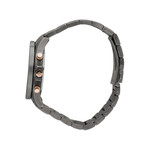 Montre MASERATI homme bracelet acier inoxydable gris fonce - vue 2