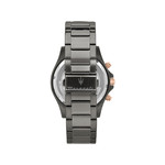 Montre MASERATI homme bracelet acier inoxydable gris fonce - vue 3