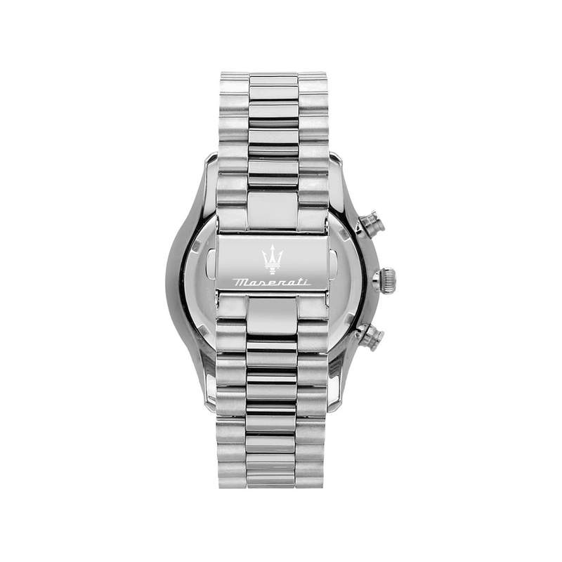 Montre MASERATI homme bracelet acier gris - vue 3