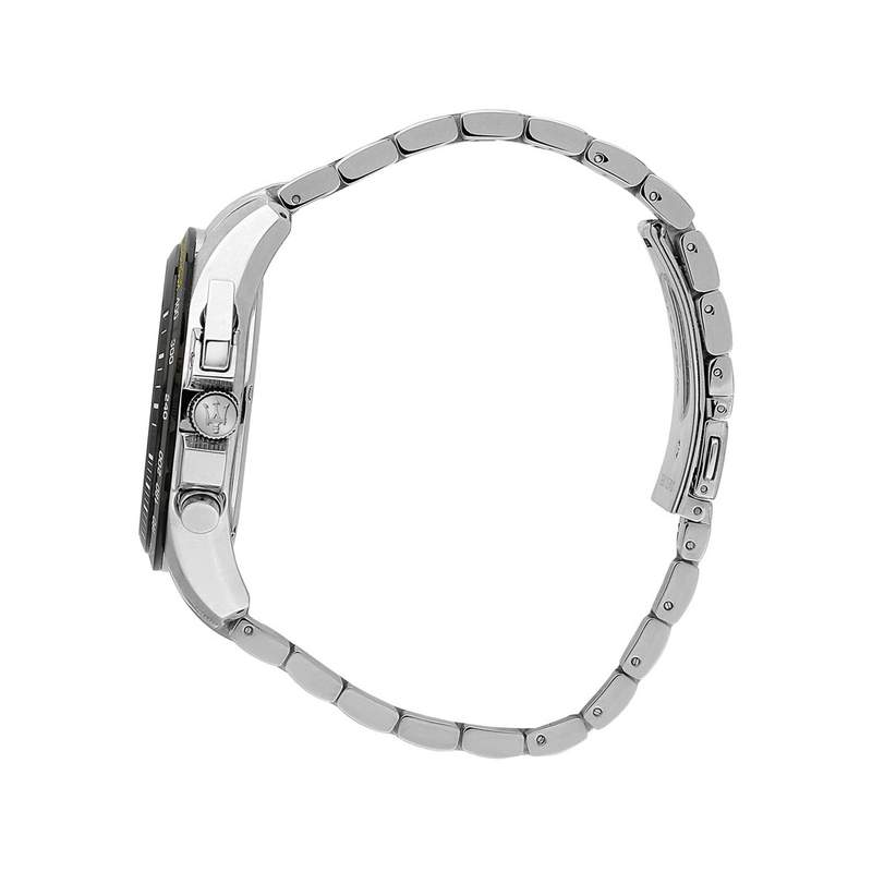 Montre MASERATI homme bracelet acier inoxydable gris - vue 2